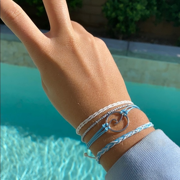 🍇🌿Handmade Wave Adjustable Bracelet Set🌿🍇 - Picture 7 of 7